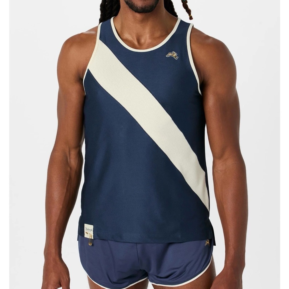 Tracksmith Men's Van Cortlandt Singlet Tank Top Size Small